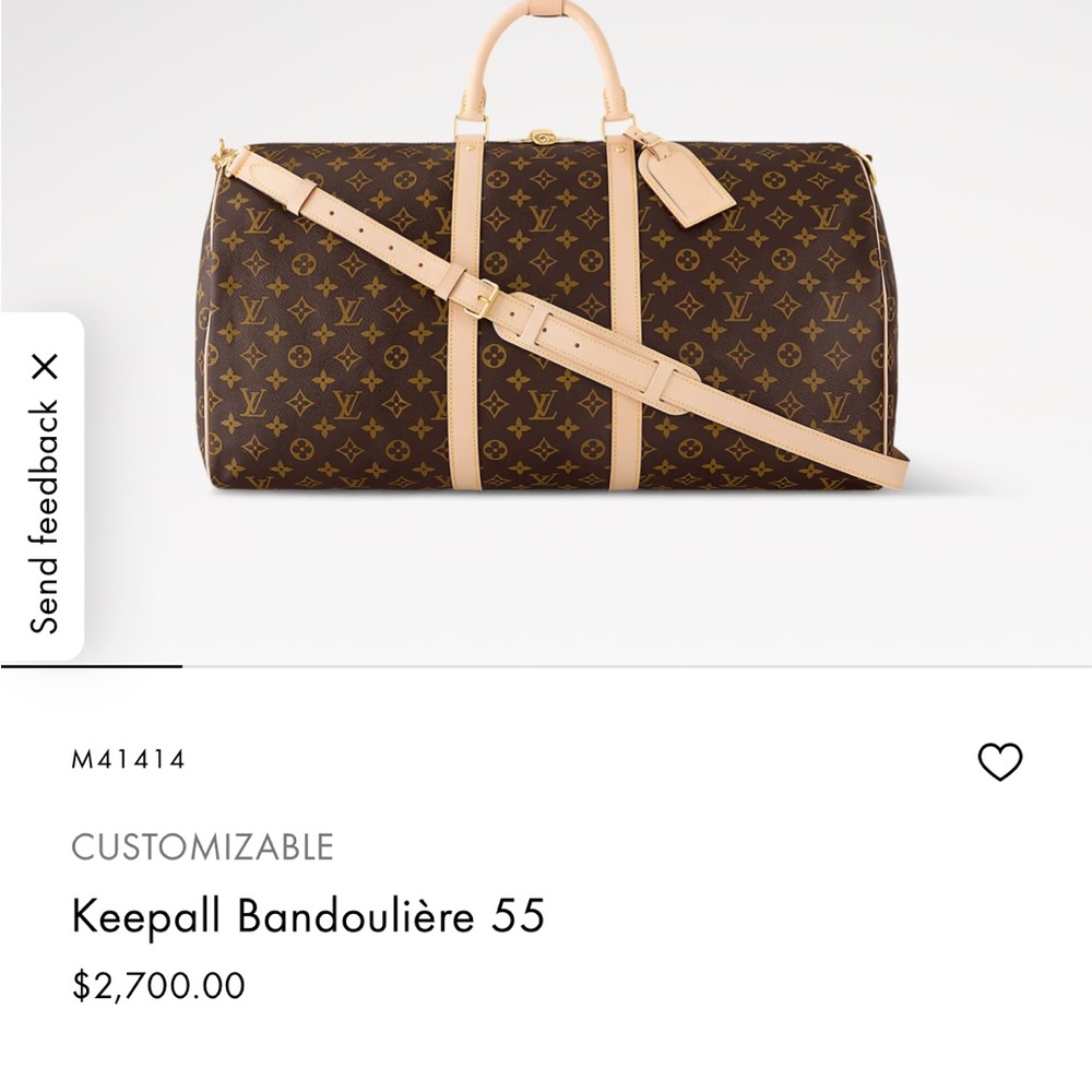 Louis Vuitton Monogram Duffel Bag - Brown and Tan